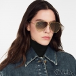 Louis Vuitton The LV Pilot Sunglasses in Brown - Women - Accessories Z1619U