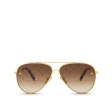 Louis Vuitton The LV Pilot Sunglasses in Brown - Women - Accessories Z1619U