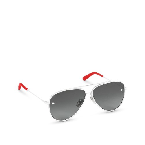 Louis Vuitton The LV Pilot Sunglasses in Red - Women - Accessories Z1637U Louis Vuitton The LV Pilot Sunglasses in Red - Women - Accessories Z1637U