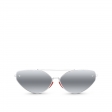 Louis Vuitton The LV Metal Cat Eye Sunglasses in Silver - Women - Accessories Z1638U