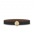 Louis Vuitton Monogram LV Circle logo 35MM Reversible Belt M0058U