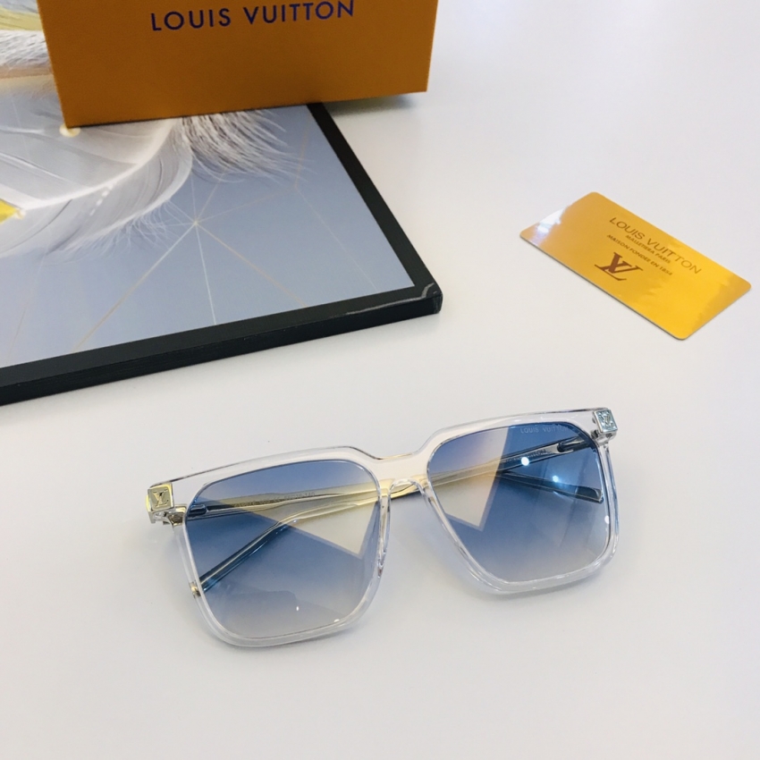 Louis Vuitton LV Rise Square Sunglasses Transparent - Men - Accessories Z1668E Z1668W