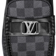 Louis Vuitton HOCKENHEIM MOCASSIN Damier Graphite Canvas in Grey - Shoes 1A4OIF