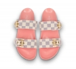 Louis Vuitton Damier Azur Canvas Bom Dia flat mule Shoes 1A4WZQ