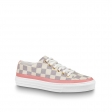 Louis Vuitton Signature Stellar Sneaker 1A4XMQ Damier Rose Clair Pink
