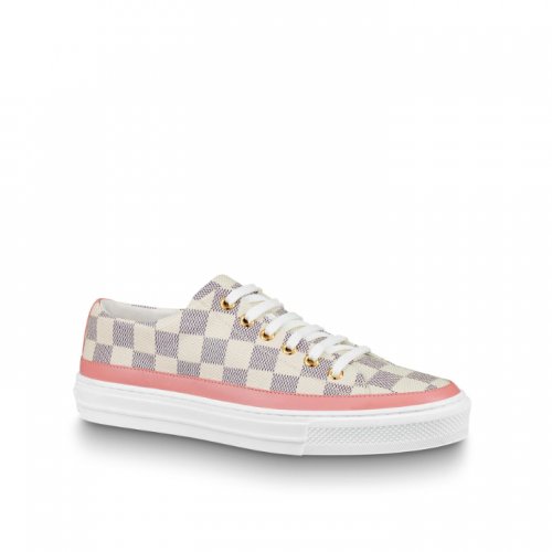 Louis Vuitton Signature Stellar Sneaker 1A4XMQ Damier Rose Clair Pink Louis Vuitton Signature Stellar Sneaker 1A4XMQ Damier Rose Clair Pink
