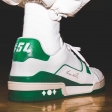 Louis Vuitton LV TRAINER SNEAKER in Green - Shoes 1A54HR