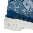 Louis Vuitton Oberkampf Ankle Boot in Blue - Men Shoes 1A8JTX