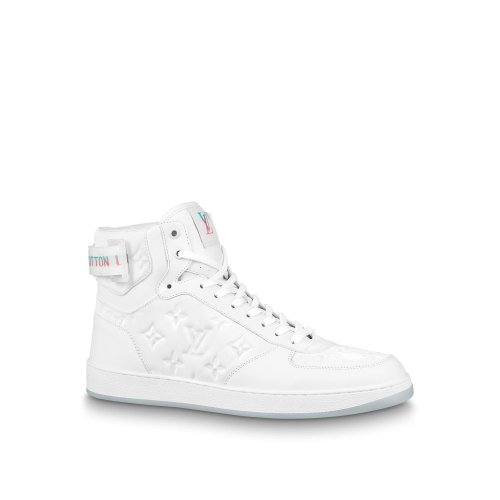 Louis Vuitton Rivoli Sneaker Boot in White - Shoes 1A8K2G