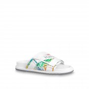 Louis Vuitton Honolulu Mule in White - Shoes 1A8K63