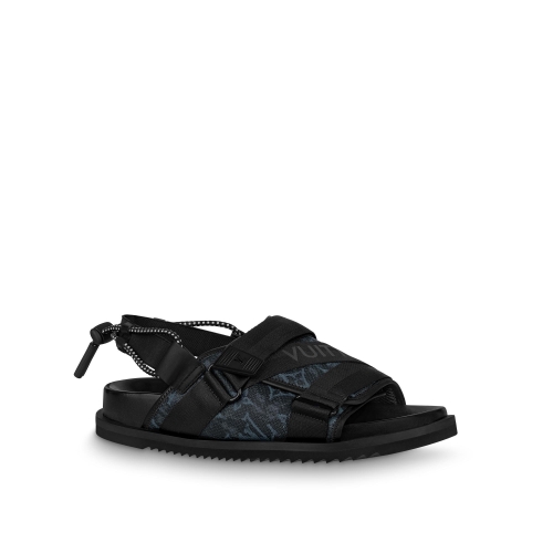 Louis Vuitton Honolulu Sandal in Black - Shoes 1A8K6I