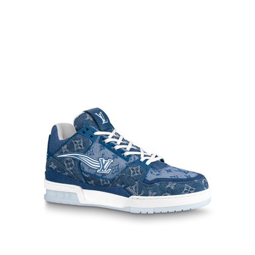 Louis Vuitton LV Trainer Sneaker in Blue - Shoes 1A8MG3