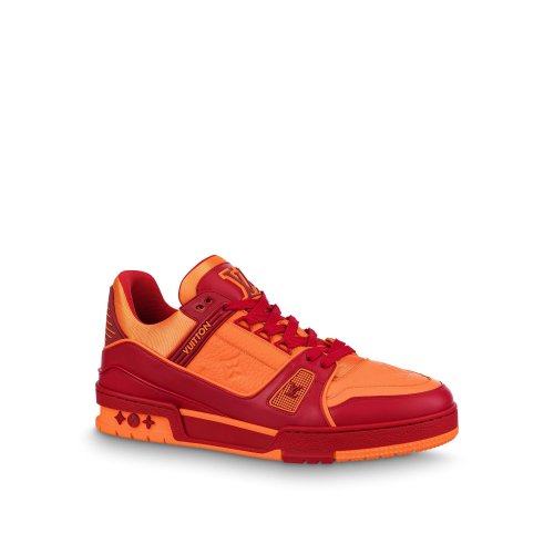 Louis Vuitton Lv Trainer Sneaker in Red - Shoes 1A8WE3 Louis Vuitton Lv Trainer Sneaker in Red - Shoes 1A8WE3