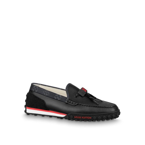 Louis Vuitton LV Racer Mocassin in Black - Shoes 1A8Z3D