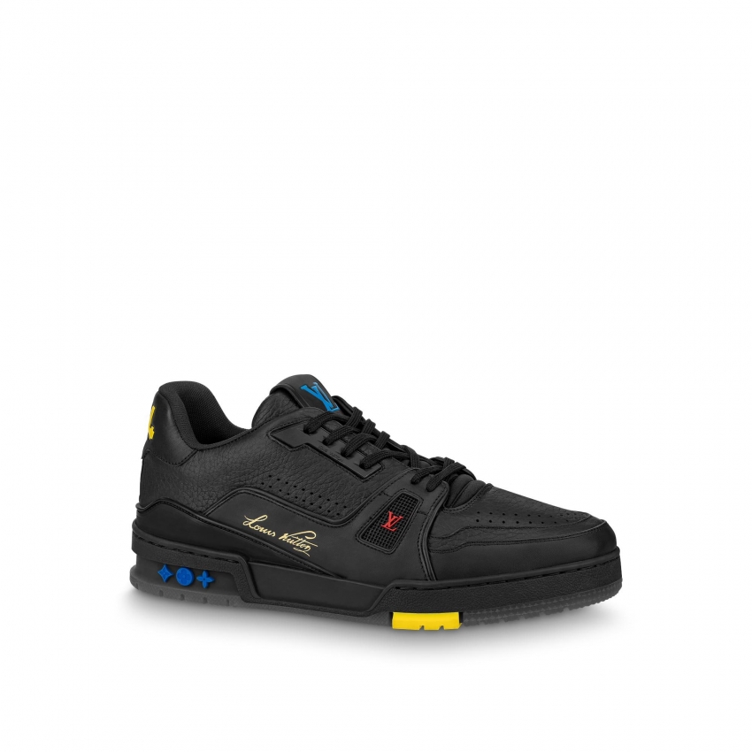 Louis Vuitton LV Trainer Sneaker in Black - Shoes 1A8ZQB