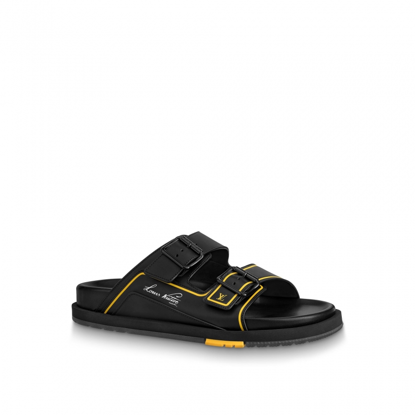 Louis Vuitton LVxNBA LV Trainer Mule in Black - Shoes 1A90D2