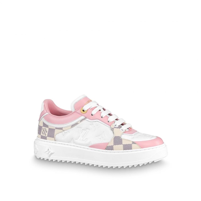 Louis Vuitton Time Out Sneaker Rose Clair Pink - Women - Shoes 1A9PYU