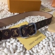 Louis Vuitton Monogram Canvas Mini 25MM Belt M9584W Silver
