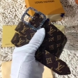 Louis Vuitton Monogram Canvas Mini 25MM Belt M9584W Silver