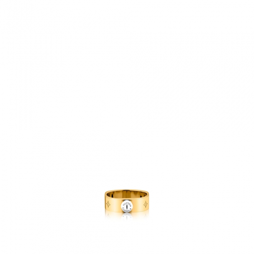 Louis Vuitton Nanogram Ring in Gold - Accessories M00210