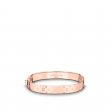 Louis Vuitton Nanogram Cuff in Rose - Accessories M00253