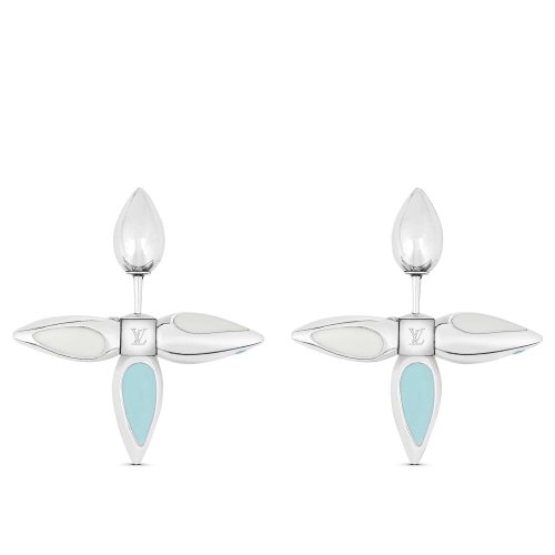 Louis Vuitton Louisette Earrings in Blue - Accessories M00298