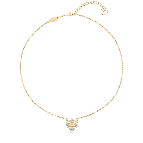 Louis Vuitton Glory LV Necklace in Gold - Accessories M00366 Louis Vuitton Glory LV Necklace in Gold - Accessories M00366