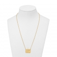 Louis Vuitton Speedy Nanogram Necklace in Gold - Accessories M00367
