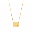 Louis Vuitton Speedy Nanogram Necklace in Gold - Accessories M00367