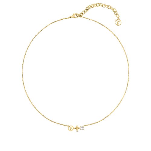 Louis Vuitton Petit Louis Necklace in Gold - Accessories M00368 Louis Vuitton Petit Louis Necklace in Gold - Accessories M00368