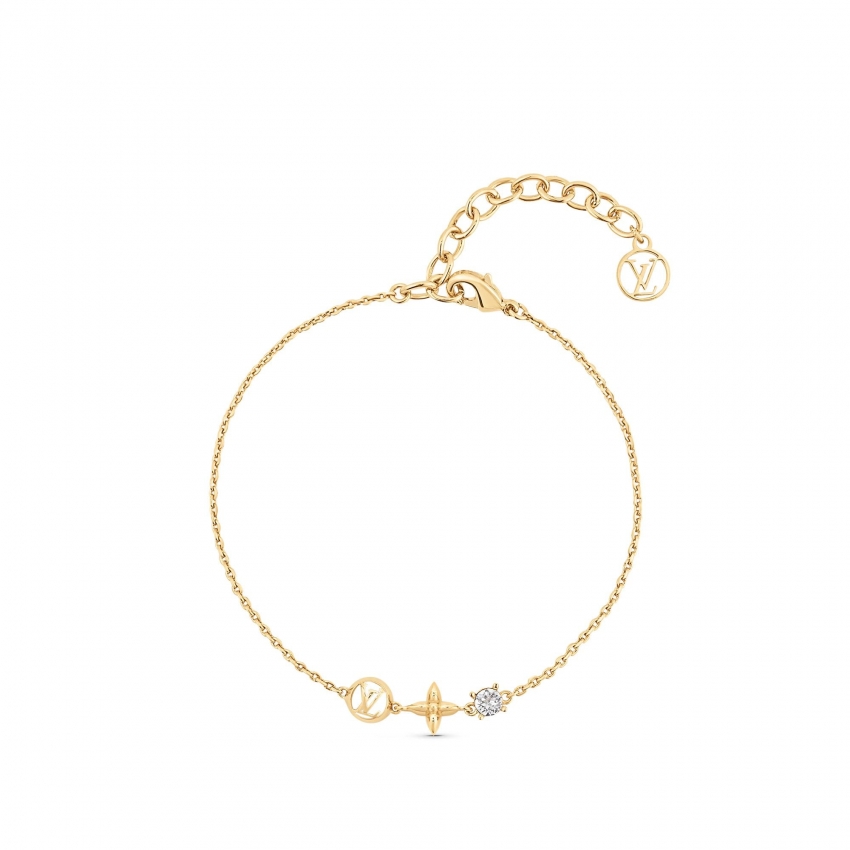 Louis Vuitton Petit Louis Bracelet in Gold - Accessories M00374