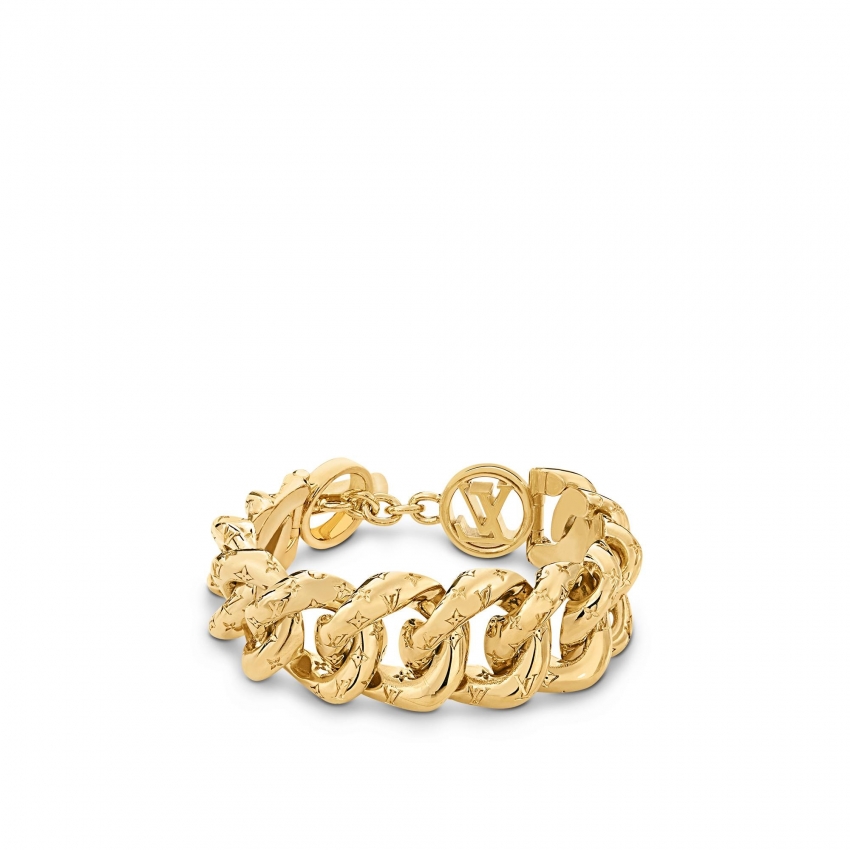Louis Vuitton 2D Bracelet in Gold - Accessories M00377