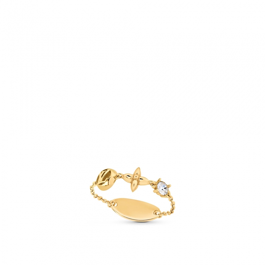 Louis Vuitton Petit Louis Ring in Gold - Accessories M00380