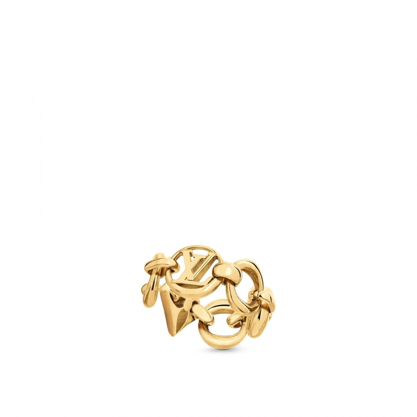 Louis Vuitton Crazy in Lock Ring in Gold - Accessories M00385