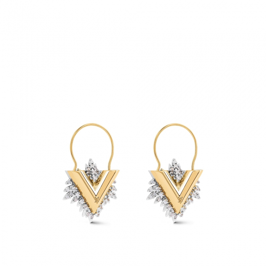 Louis Vuitton Glory LV Earrings in Gold - Accessories M00388