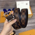 Louis Vuitton Damier Ebene Reverso 40MM Reversible Belt M0038U Brown