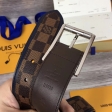 Louis Vuitton Damier Ebene Reverso 40MM Reversible Belt M0038U Brown