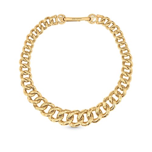 Louis Vuitton 2D Necklace in Gold - Accessories M00398