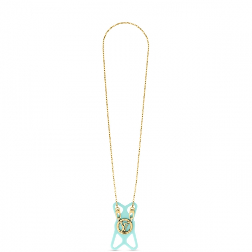 Louis Vuitton Louise Phone Holder in Green - Accessories M00401