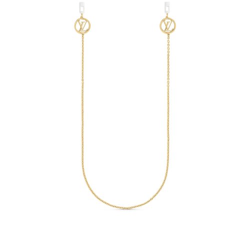 Louis Vuitton Louise Earphone Chain in Gold - Accessories M00404