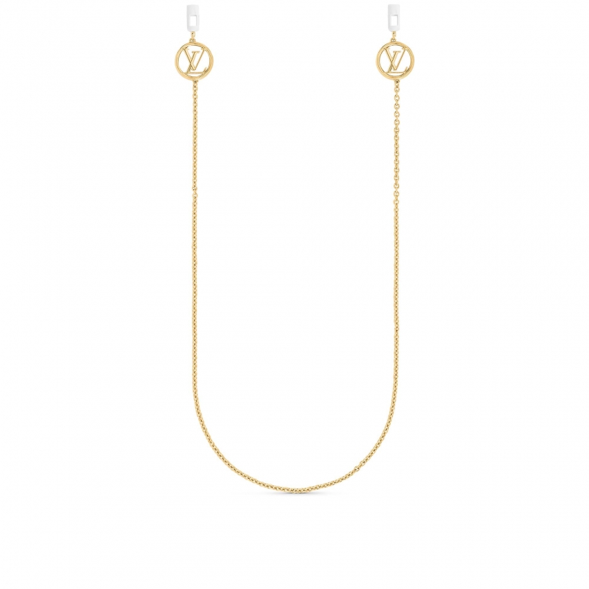 Louis Vuitton Louise Earphone Chain in Gold - Accessories M00404