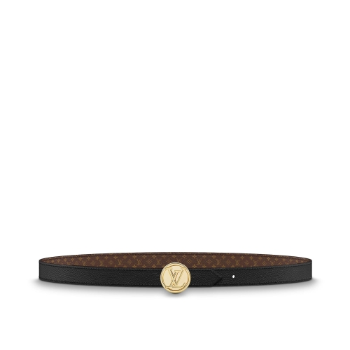Louis Vuitton LV Circle 20mm Reversible Belt Monogram in Black - Accessories M0053V Louis Vuitton LV Circle 20mm Reversible Belt Monogram in Black - Accessories M0053V