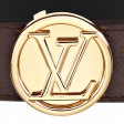 Louis Vuitton LV Circle 25mm Reversible Belt Monogram in Black - Accessories M0054U