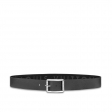 Louis Vuitton Taurillon Reverso 40MM Reversible Belt M0127Q Noir Gris