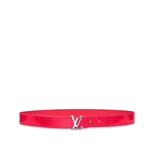 Louis Vuitton LV Iconic 30mm Belt Crocodilien Brillant in Rose - Accessories M0135U