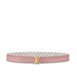 Louis Vuitton Damier Canvas Verso LV Initiales 30mm Reversible Belt M0145U