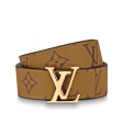 Louis Vuitton LV Iconic 30mm Women's Designer Reversible Leather Belt M0149V