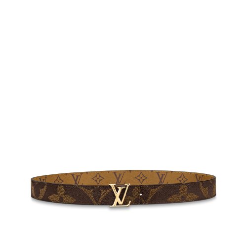 Louis Vuitton LV Iconic 30mm Women's Designer Reversible Leather Belt M0149V
