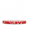 Louis Vuitton LV Iconic 30mm Reversible Belt M0150U Rouge Red/Pink