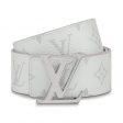 Louis Vuitton LV Initiales 40MM Reversible Belt Men M0158S White